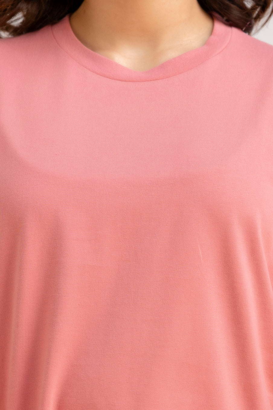 over sized t shirt-peach