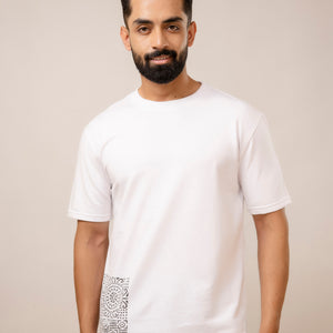 mens oversized white t shirt
